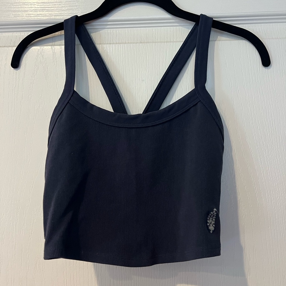 Navy Blue Women's Tank Top